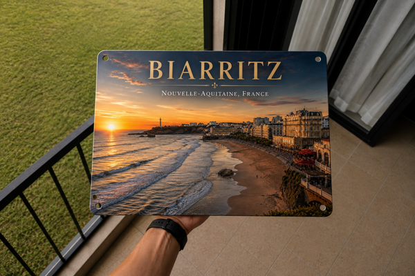 Plaque décorative – Biarritz, Côte Basque