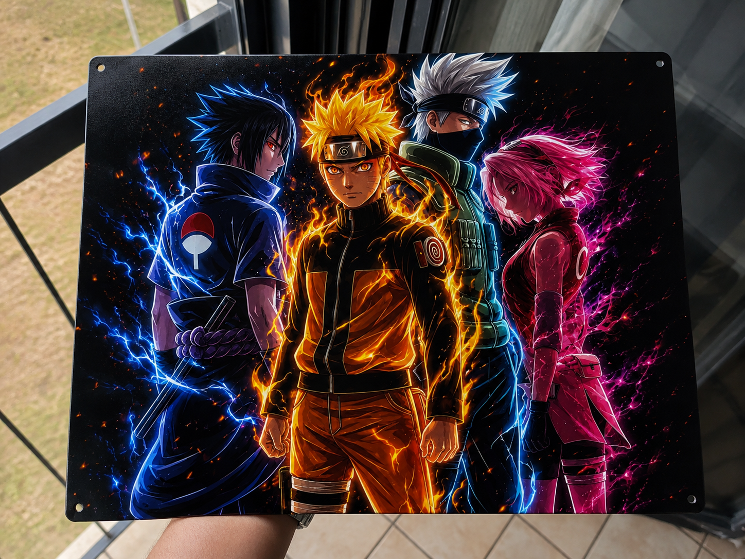 Plaque décorative – Univers Ninja Manga
