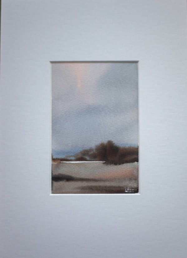 Aquarellbild - Ein stiller Moment 1