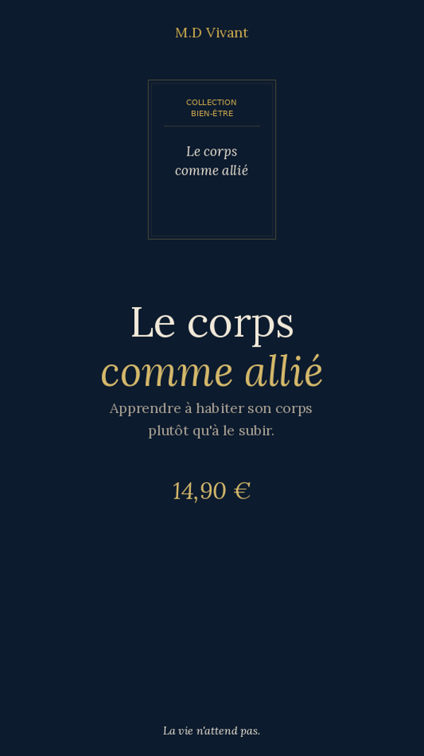 E-Book Collection bien-être : Le corps comme allié