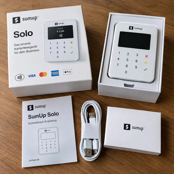 SumUp Solo Kartenlesegerät – neuwertig, nur zur Kontrolle geöffnet