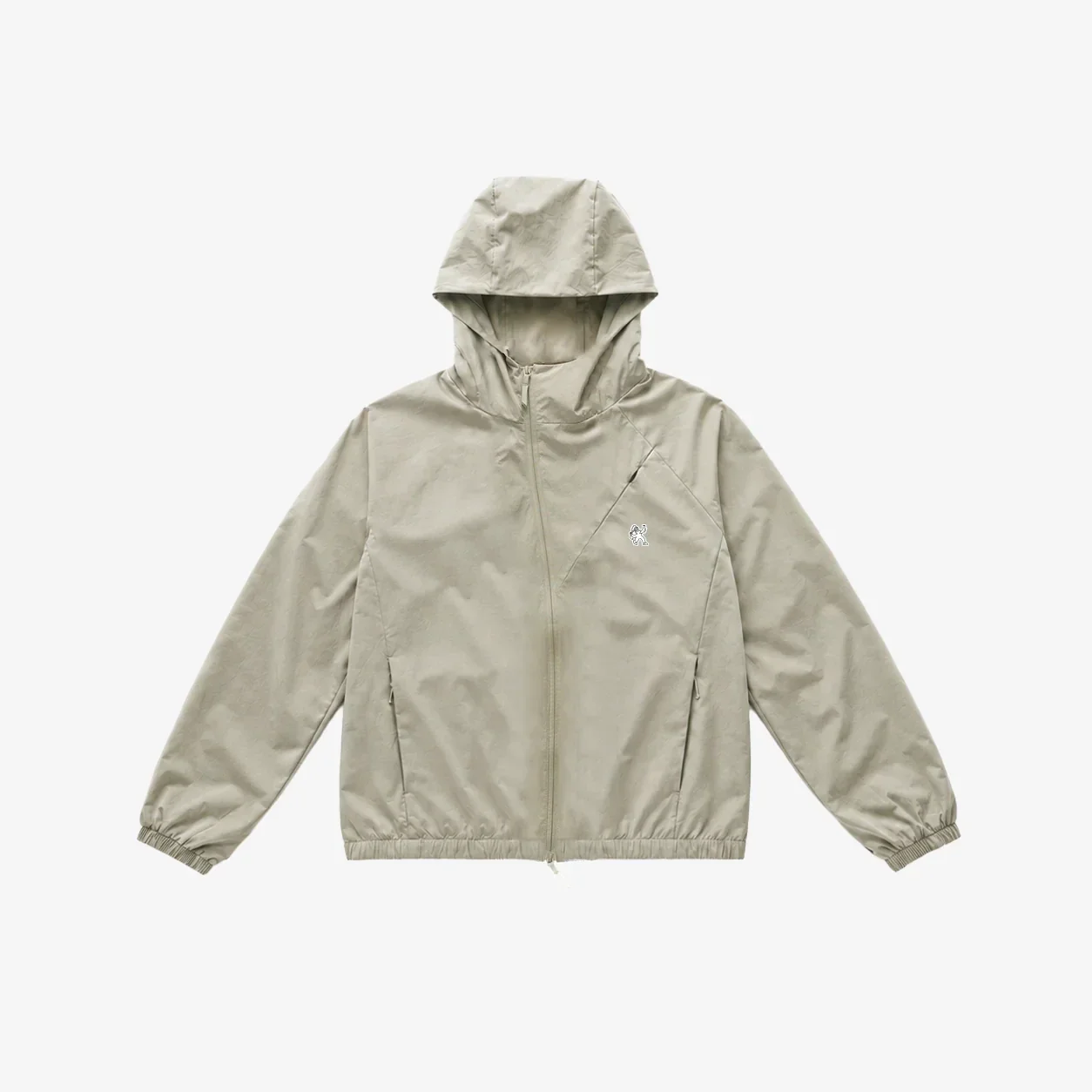 Strata Nylon Shell Training Jacket Mint Stone