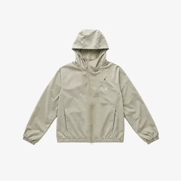 Strata Nylon Shell Training Jacket Mint Stone