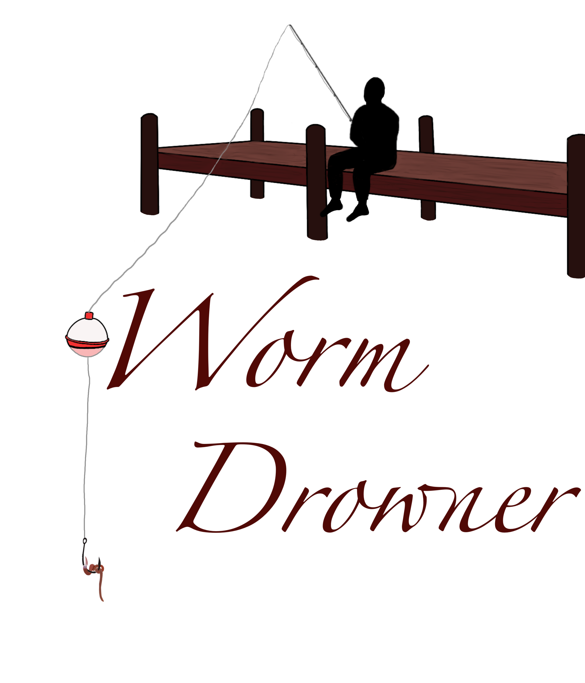 Worm Drowner Sticker
