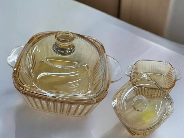 Glas-Auflaufform mit Deckel – Elegant & Praktisch