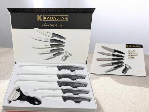 6-teiliges Messer-Set – Stil trifft Präzision