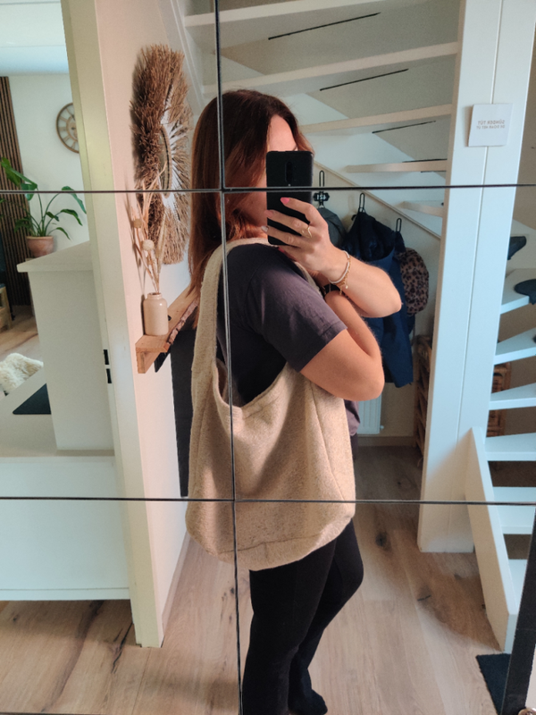 Shopper incl. Toilettas/make up tas