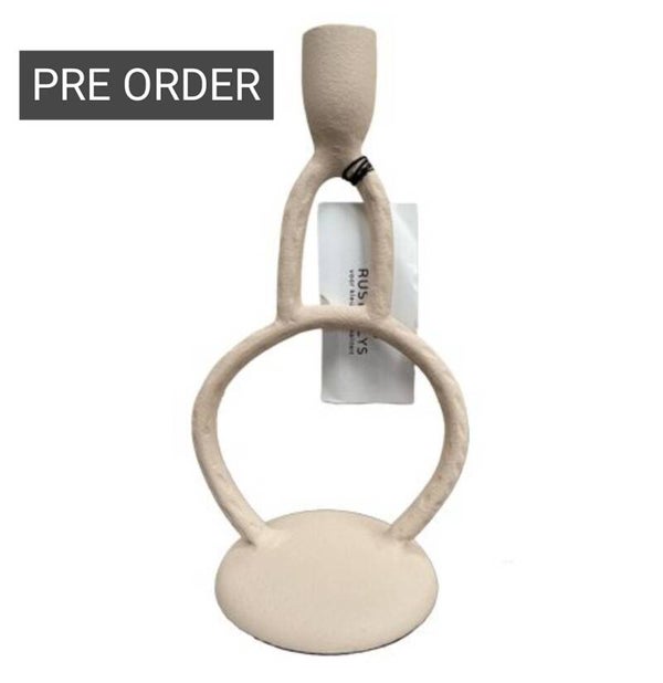 PRE-ORDER Kandelaar Cedro Beige