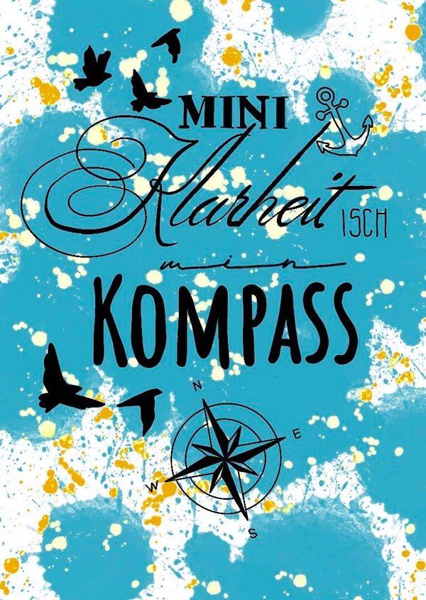 Postkarte - Kompass