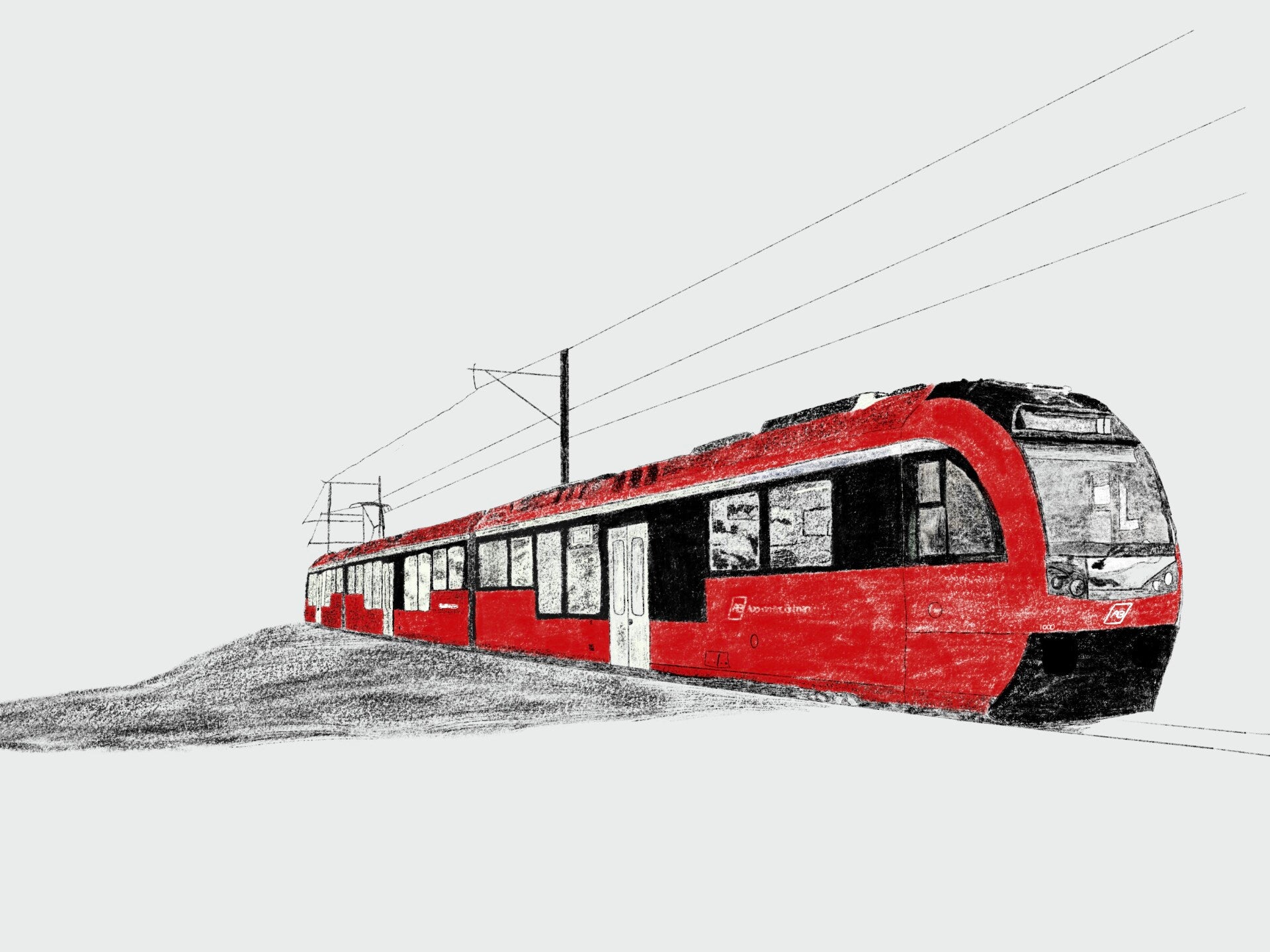 Postkarte - Appenzellerbahn