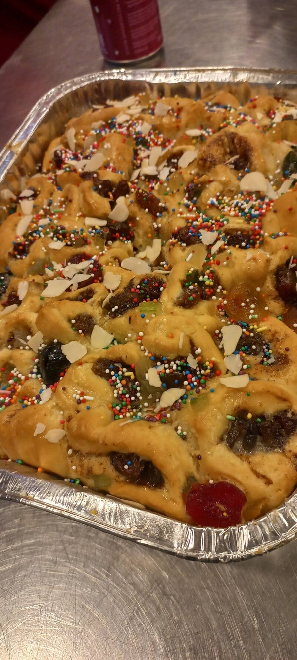 Traditionele en cocosfiadu vegan of met ei