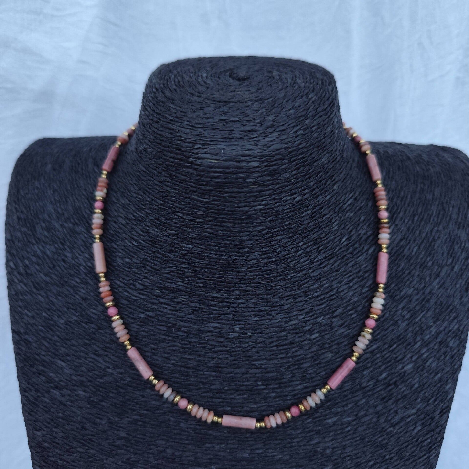 Collier pierres naturelles