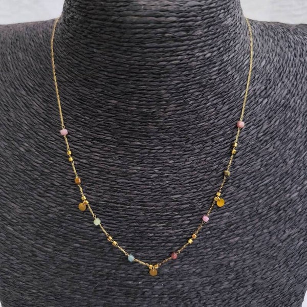 Collier fin