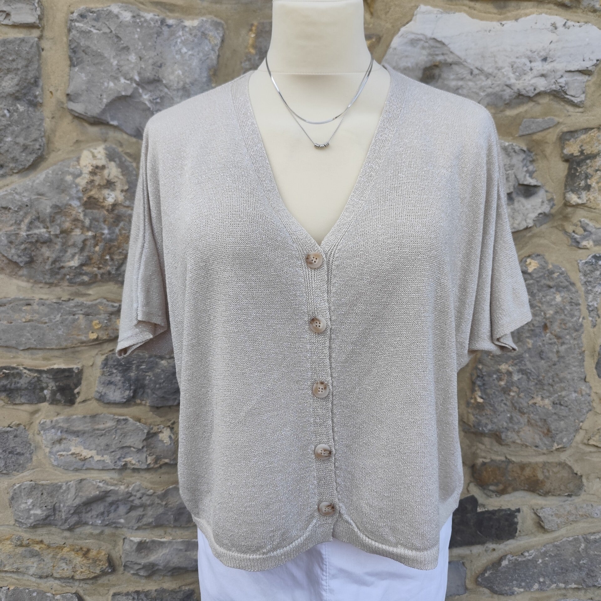 Gilet lurex