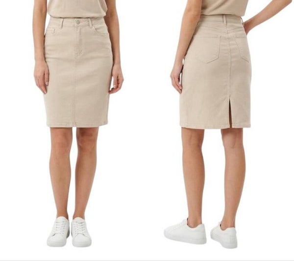 Jupe beige