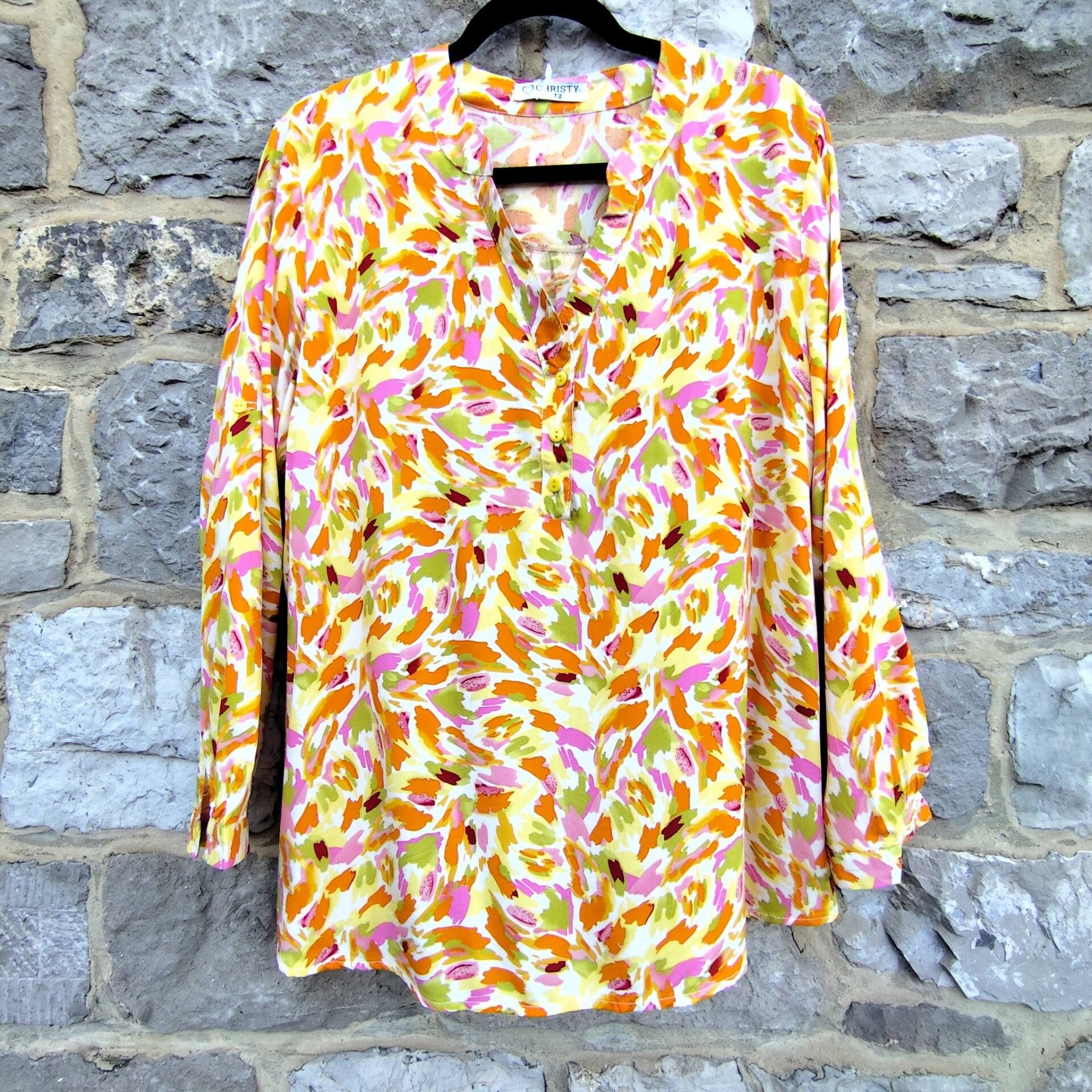 Blouse orange