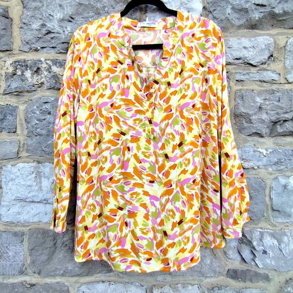 Blouse orange