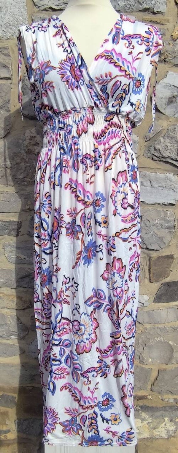 Robe longue matière maillot