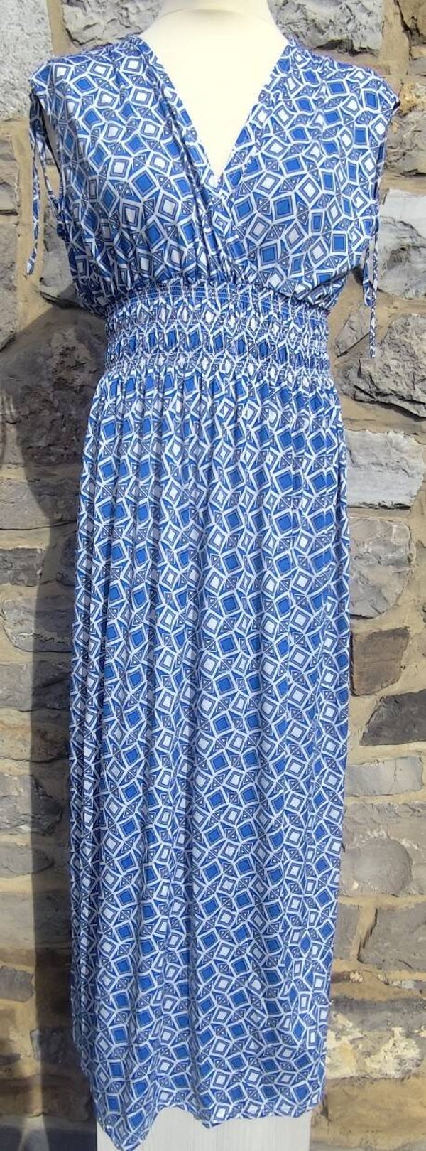 Robe longue matière maillot