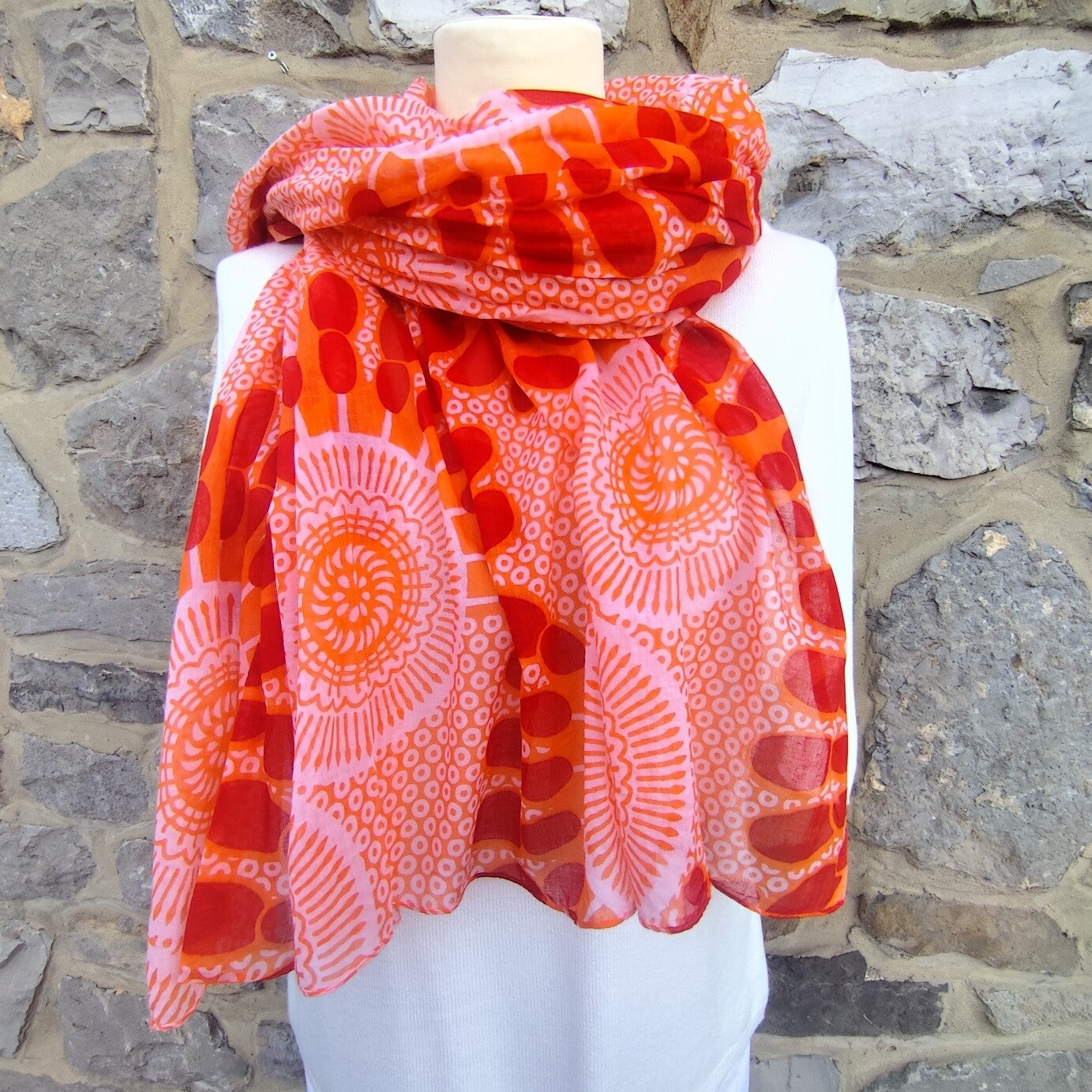 Foulard "mandala"