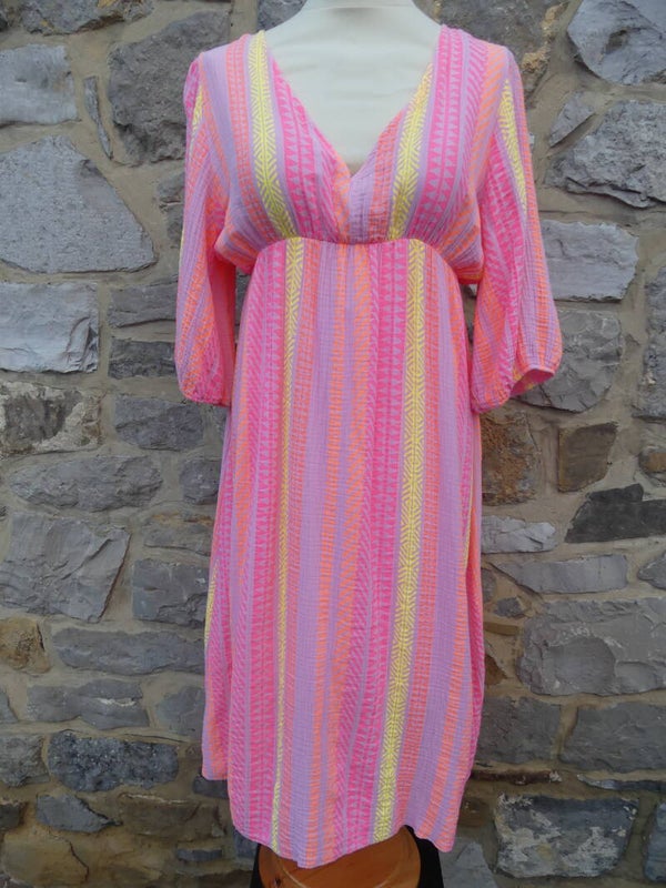 Robe longue "fluo"