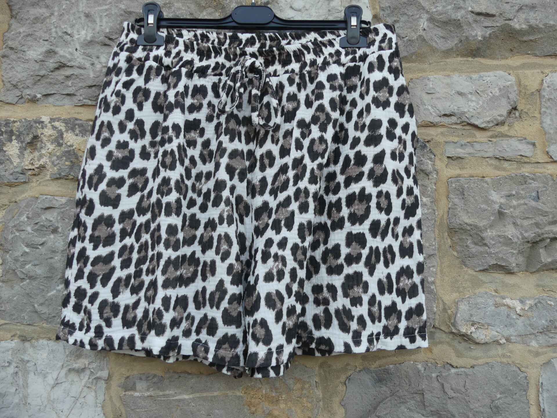 Short gaze de coton