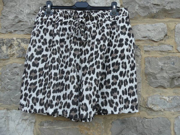 Short gaze de coton