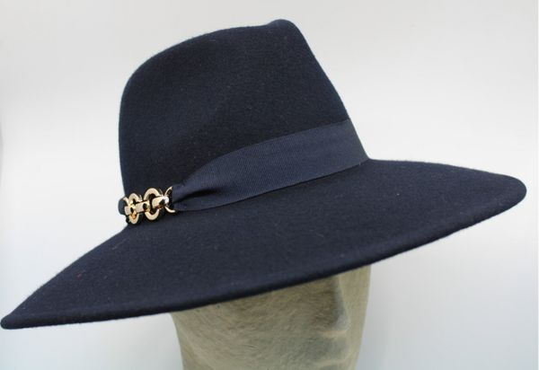 Hoed Fija - donkerblauw