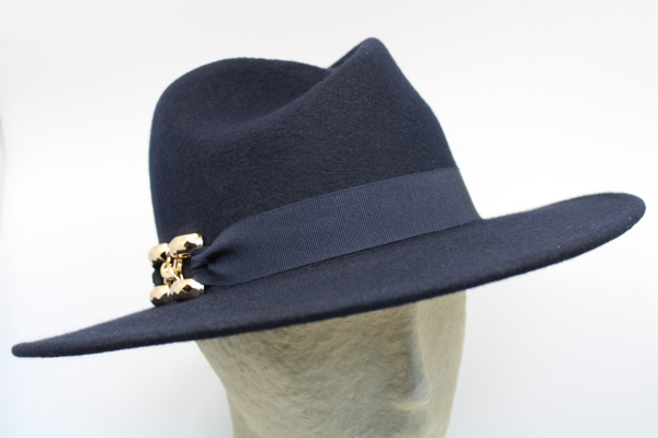 Hoed Christa - donkerblauw