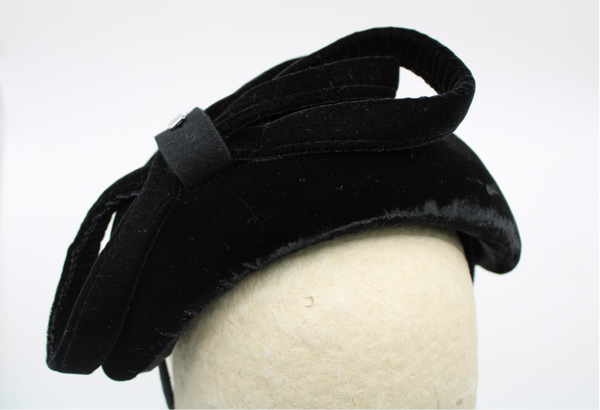 Bandeau fluweel - zwart
