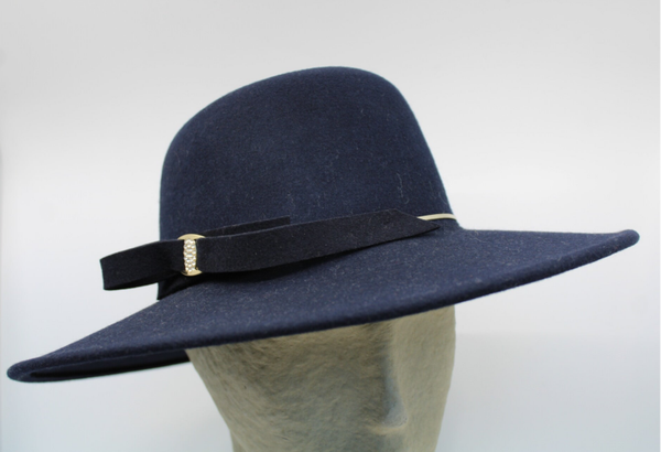 Hoed Dina - donkerblauw