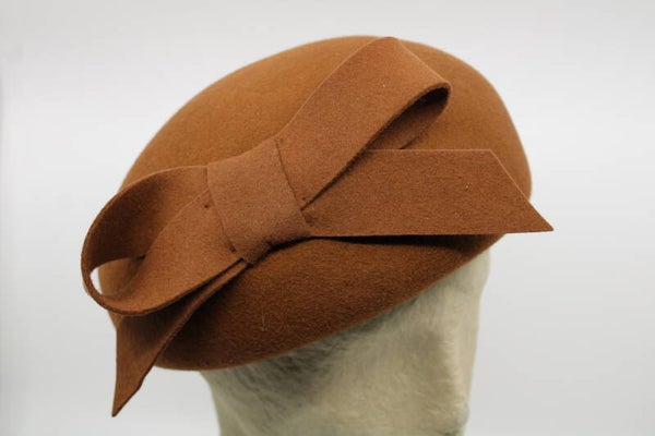 Dop rond - dark camel
