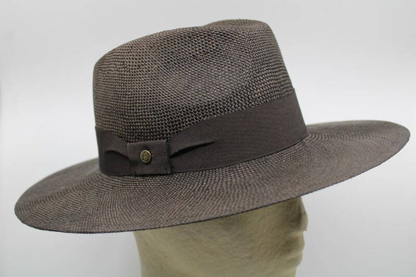 Gleufhoed Stella - donkerbruin