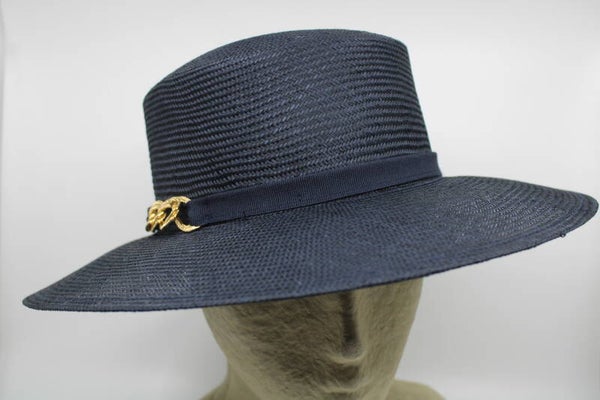 Model Gaby sisal - donkerblauw