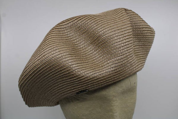 Dames baret naaistro - taupe