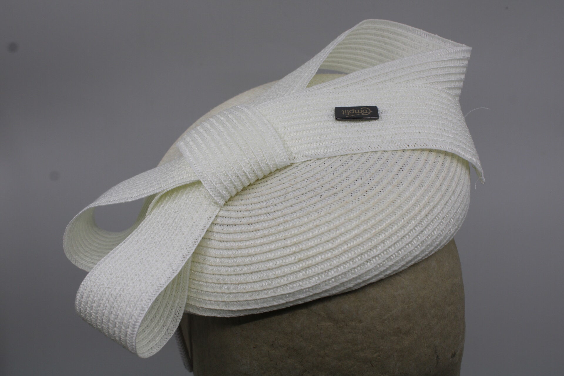 Haarbanddop Saar - off white