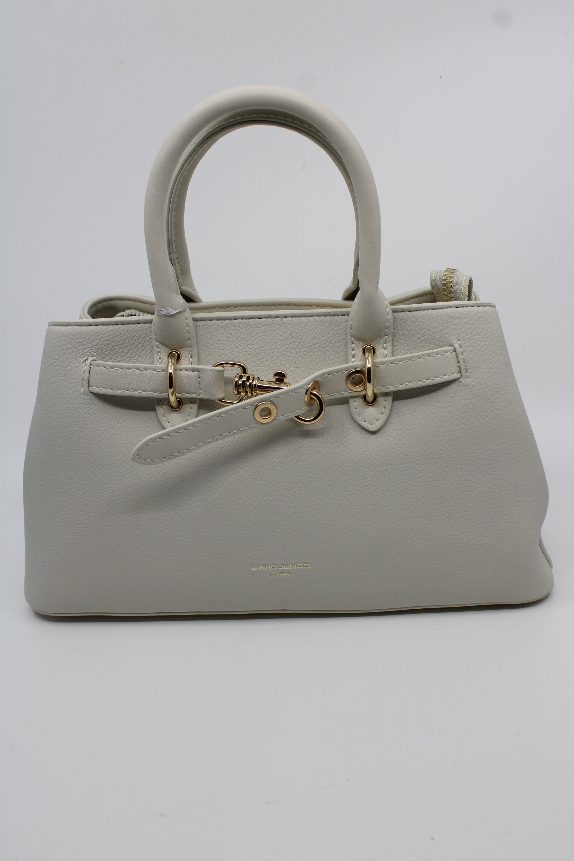 Handtas - licht beige