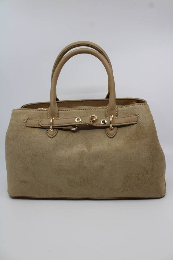 Handtas suede - camel