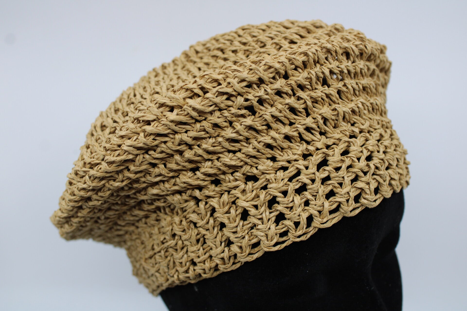 Kinder stro baret - camel