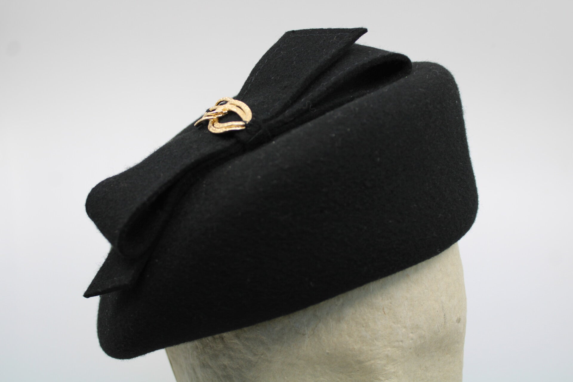 Dop baret - zwart