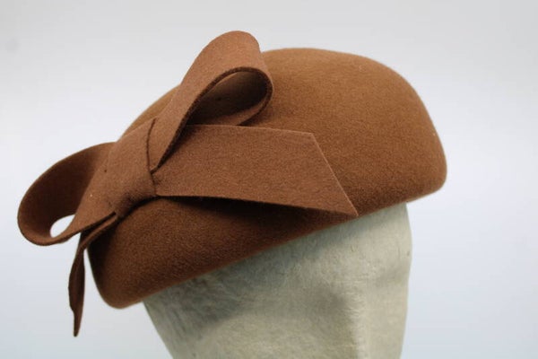 Dop rond L - dark camel