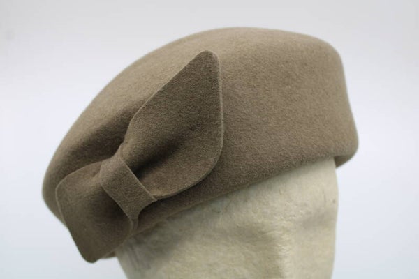 Dop - haarvilt camel