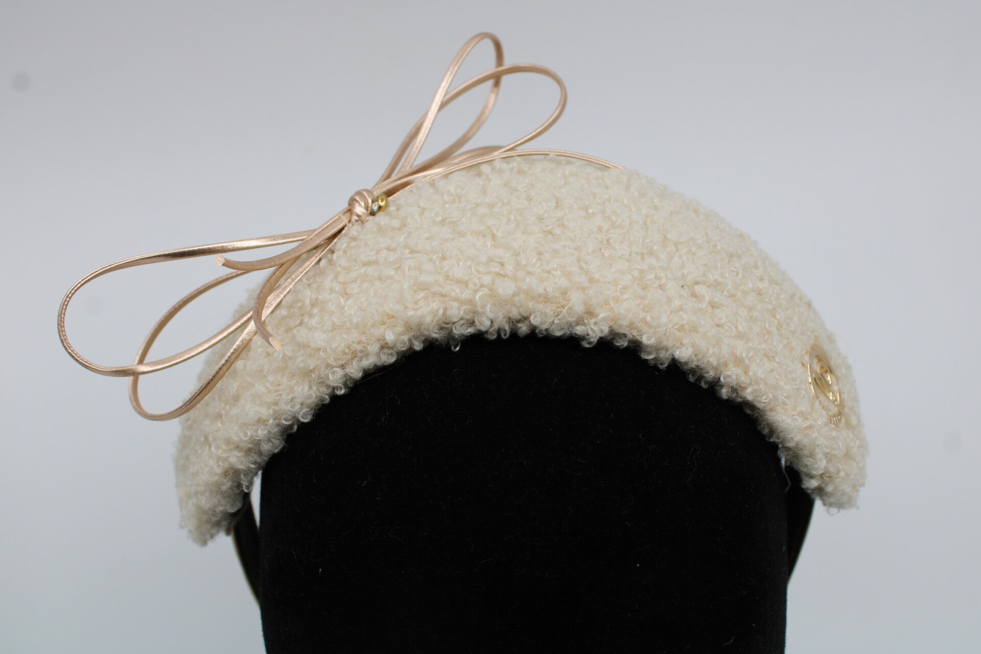 Bandeau teddy - beige