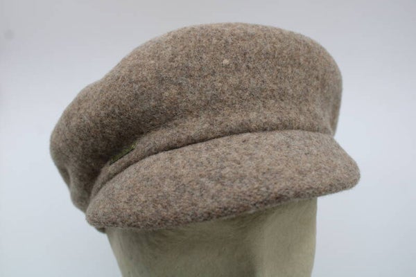 Cap wol look - taupe