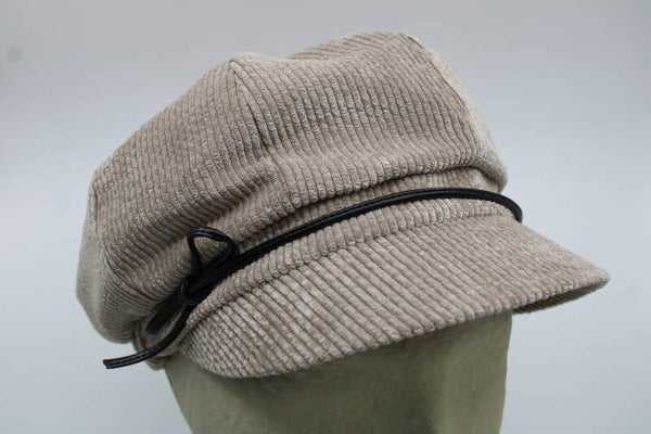 Cap corduroy - taupe