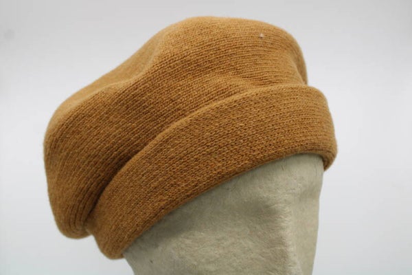Dames baret royaal - roest bruin