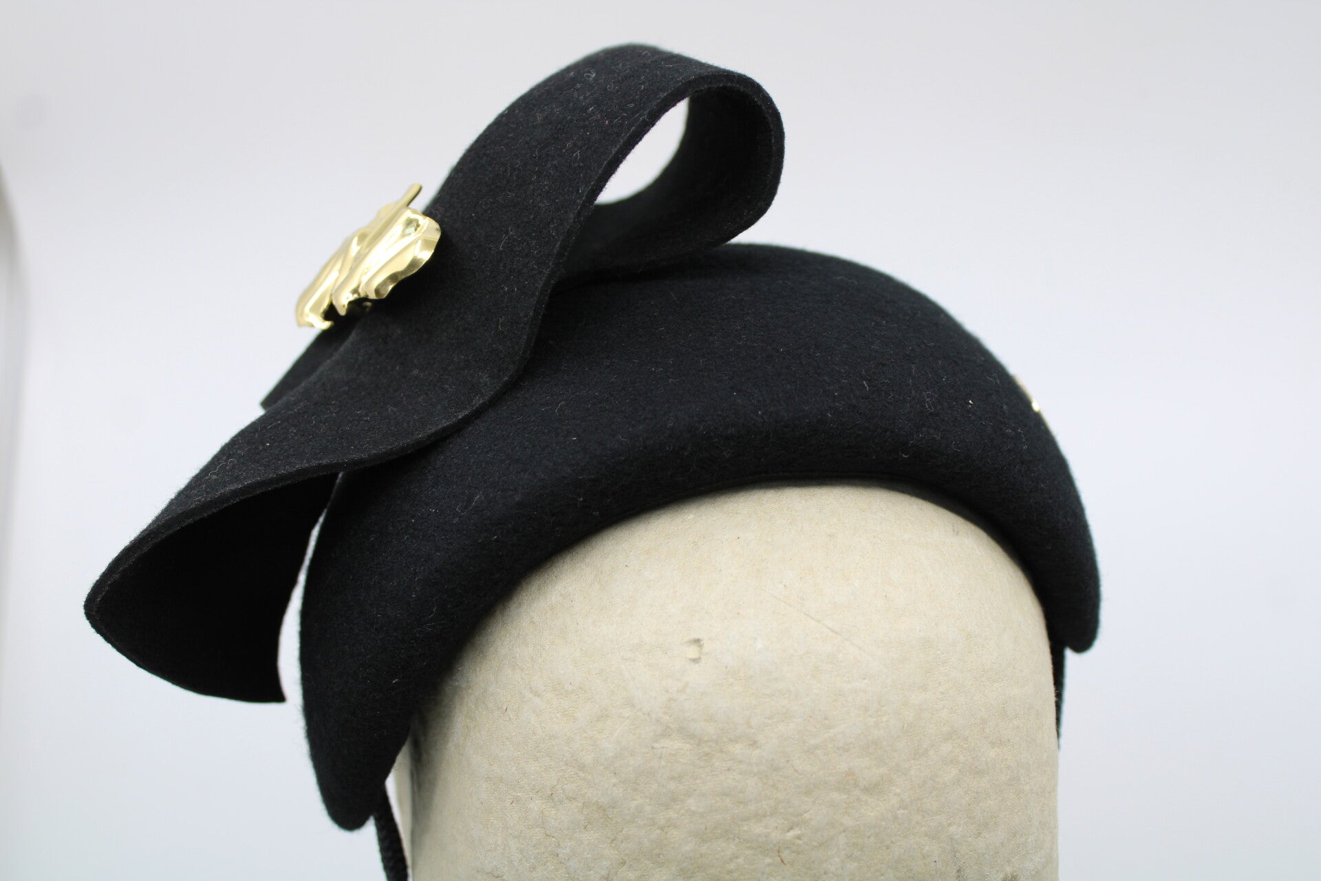 Bandeau broche - zwart