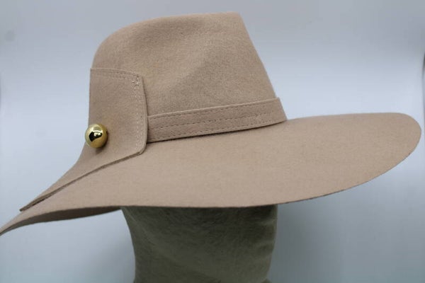 Hoed royaal - beige