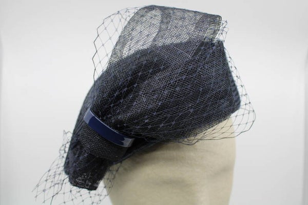 Model schuin - donkerblauw