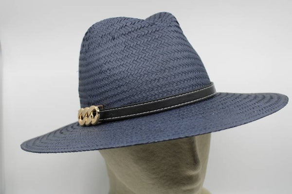 Gleufhoed - donkerblauw